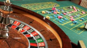 roulette at a live casino