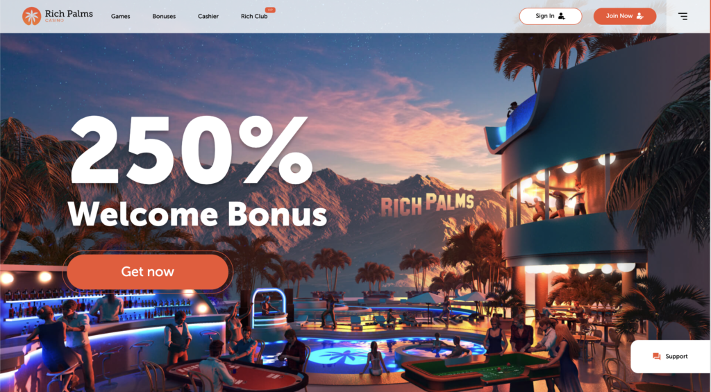 rich palms casino homepage