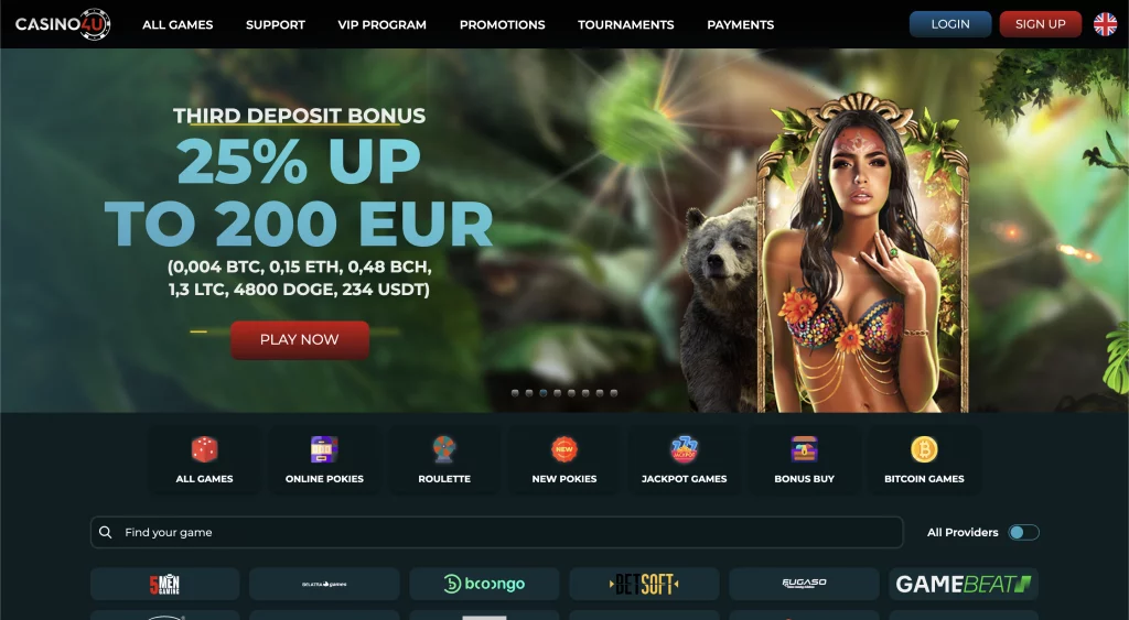 casino4u homepage