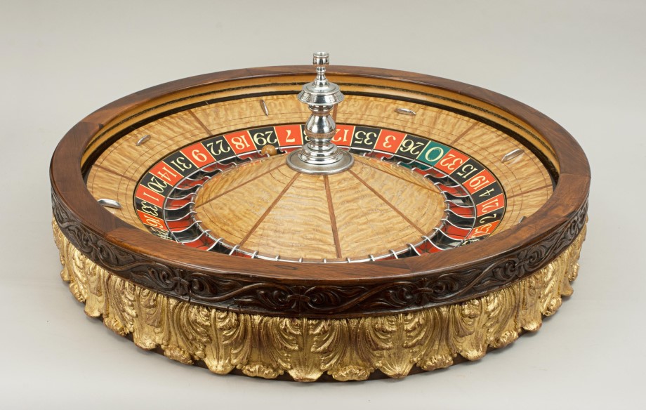 antique roulette wheel stolen